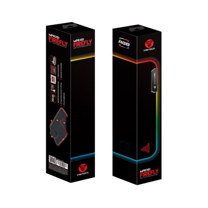 Mousepad Fantech Firefly MPR351s RGB (35x25x0.3cm) Mousepad Fantech Firefly MPR351s RGB (35x25x0.3cm)